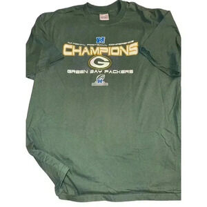 GREEN BAY PACKERS FOOTBALL Conference Champs shirt 2XL